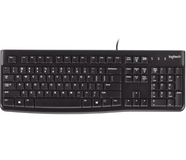 Tastierë me kabllo Logitech K120 Business / QWERTY– Zezë