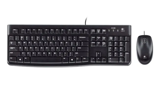 Combo (Tastierë & Maus)  Logitech MK120 / QWERTY – Zezë