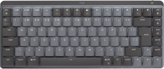 Tastierë pa kabllo Logitech MX Mechanical Keyboard Mini - Gri