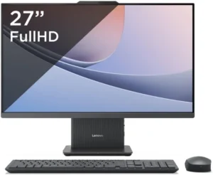 AIO Lenovo IdeaCentre 3 27 / i7-13620H / 16GB DDR5 / 512GB / 27'' Full HD / 5MP / Intel UHD Graphics / Tastierë+Maus - Gri e Errët