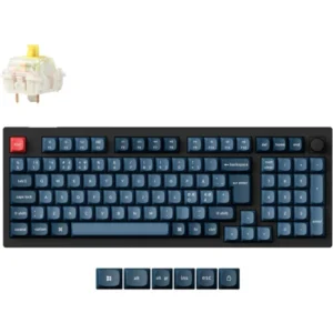 Tastierë Gaming Keychron V3 Max Gateron Jupiter Red / Hot-Swap RGB / German layout - Zezë / Gri