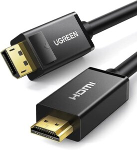 Konverter HDMI në Display Port / 4K / 1.5m / I zi