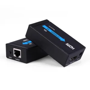 Konvertues HDMI në UTP / Cat5e/6 1080P Expansion / 60m / I zi