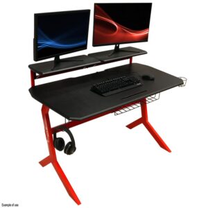 Tavolinë Gaming LC-Power GD-1R / E zezë dhe E kuqe