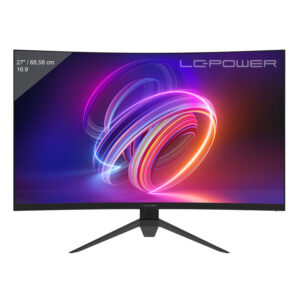 Monitor LC-Power LC-M27FC / 27″ / FHD / VA LCD / 16:9 / 75Hz / 5ms / DP + 2× HDMI / E zezë