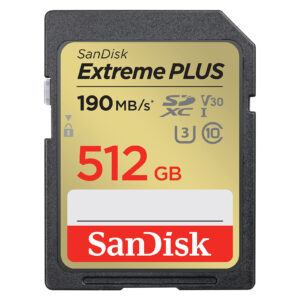 Kartë Memorie SD CARD EXTREME PLUS 512GB XC MEMORY