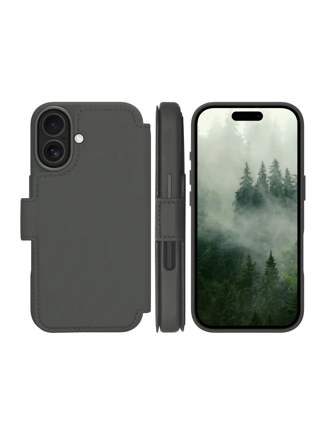 Aksesorë për telefon dbramante Lynge me MagSafe ICON për iPhone 17 – Gjelbër e mbyllur