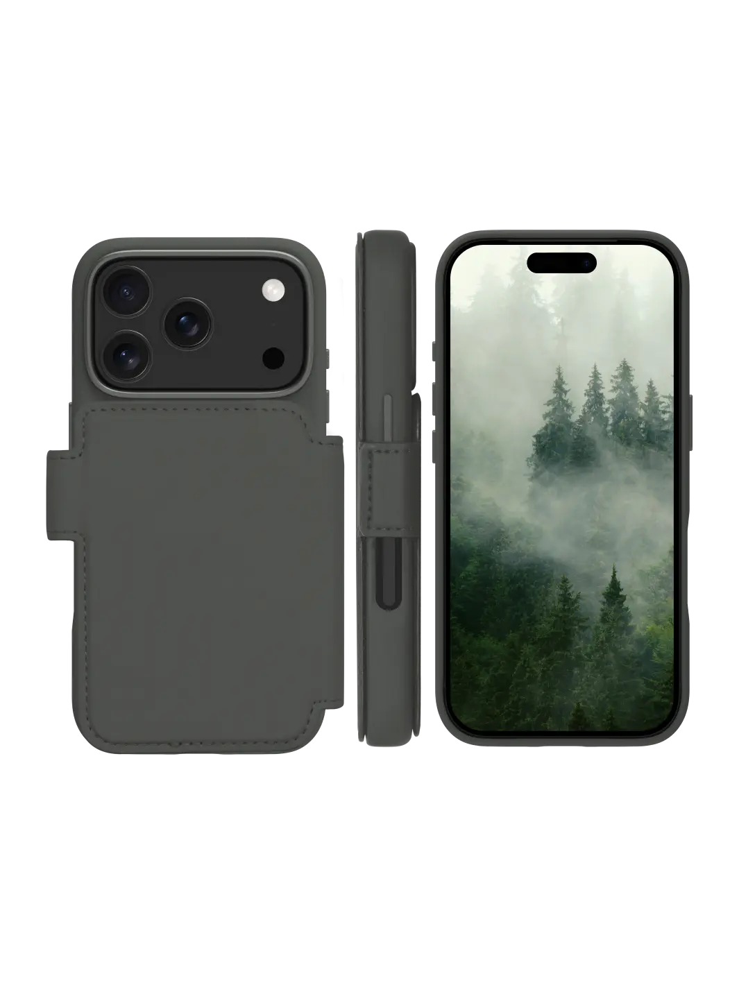 Aksesorë për telefon dbramante Lynge me MagSafe ICON për iPhone 17 Pro – Gjelbër e mbyllur - Figura 3