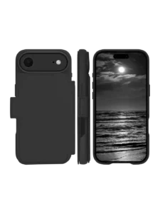 Aksesorë për telefon dbramante Lynge me MagSafe ICON për iPhone 17 Air – Zezë