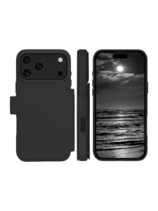 Aksesorë për telefon dbramante Lynge me MagSafe ICON për iPhone 17 Pro Max – Zezë