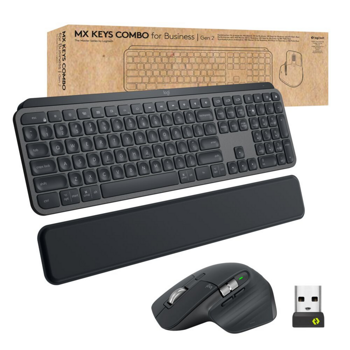 Combo (Tastierë & Maus) Logitech MX Keys Business Set / 920‑010926 - Zezë