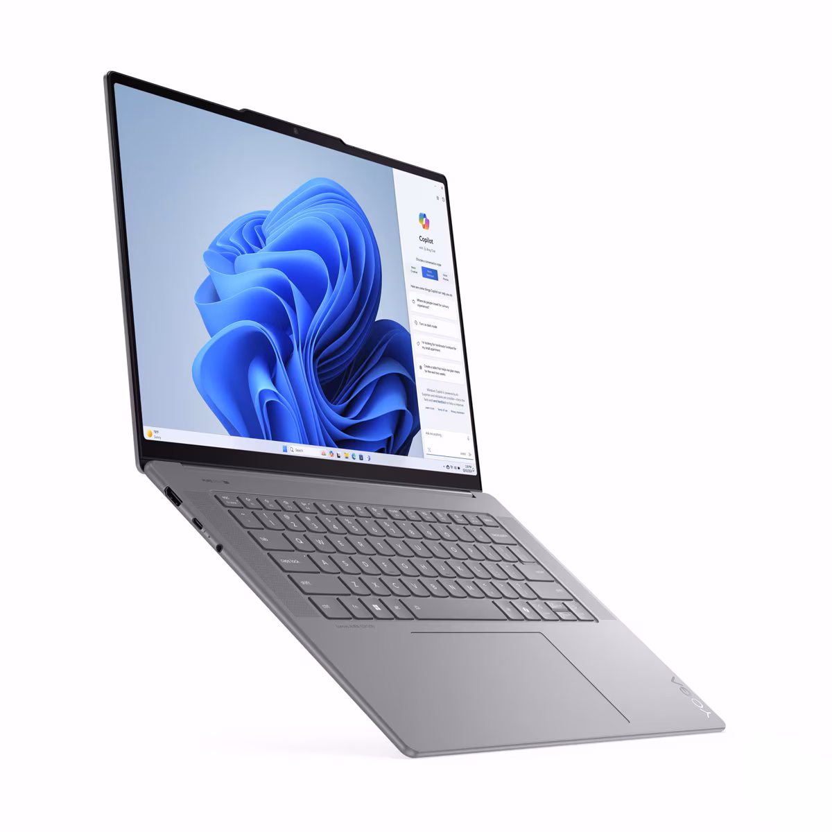 Laptop Lenovo Yoga Slim 7i Aura Edition 15ILL9 / Ultra 7-258V / 32GB LPDDR5x / 1TB / 15.3" 2.8K OLED 120Hz / Intel Arc Graphics 140V - Gri - Figura 2
