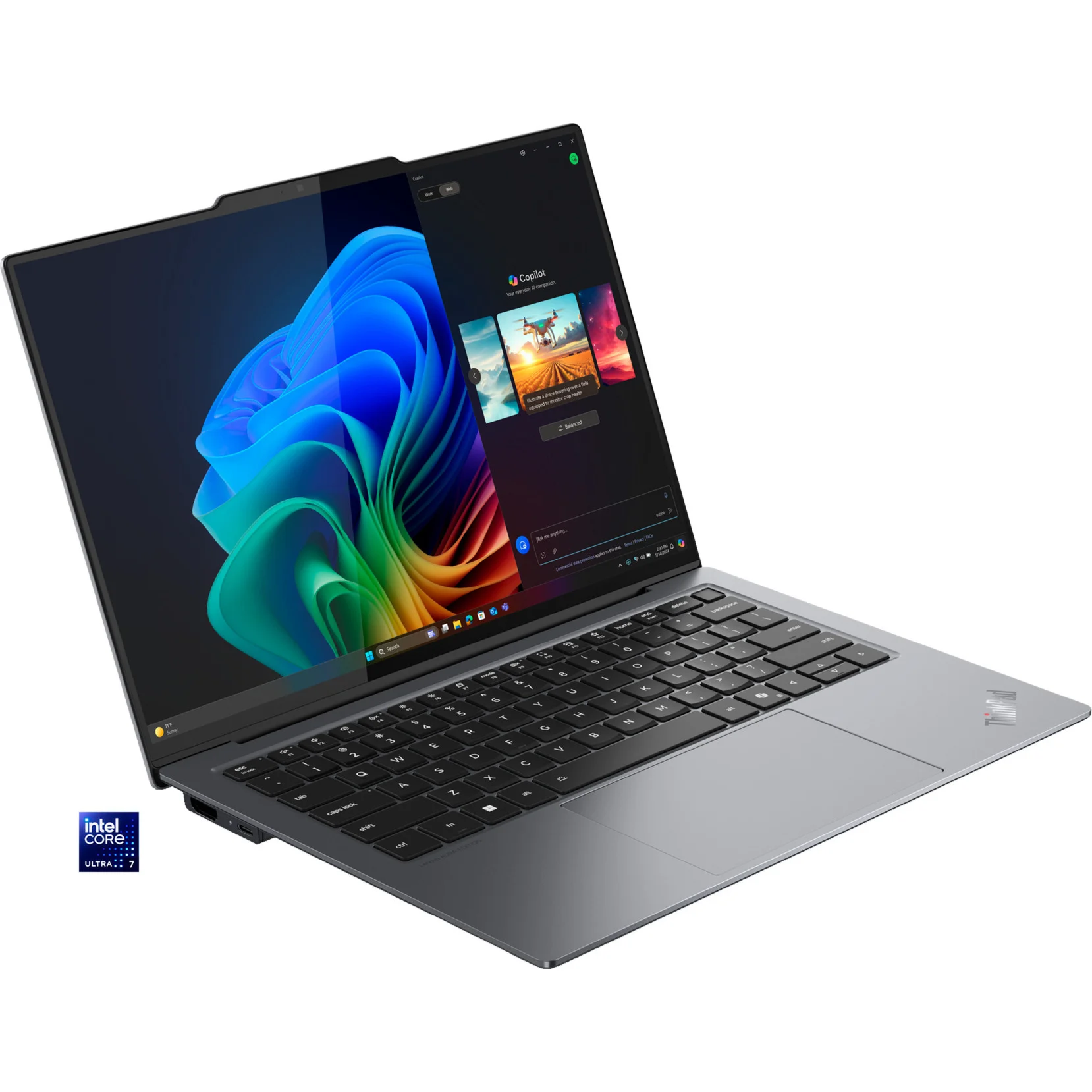 Laptop Lenovo ThinkPad X9-14 G1 / Ultra 7 258V / 32GB / 1TB / 14" WUXGA OLED IPS / Intel Arc 140V / e zezë - Figura 5