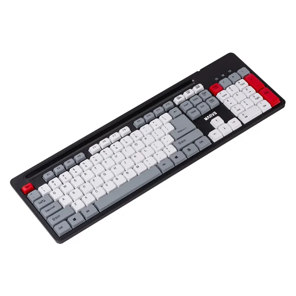 Tastierë me kabllo Marvo KB005 US Layout - Zezë/Bardhë/Gri/Kuqe