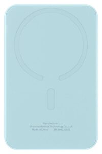 Powerbank Baseus Magnetic Mini 5000mAh, 20W, i kaltër