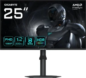 Monitor Gaming Gigabyte G25F2 / 24.5''/ Full HD SS IPS / 200Hz / 1ms / HDMI+DP - Zezë