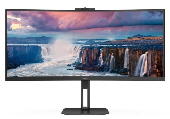 Monitor AOC CU34V5CW/BK / 34''/ UWQHD VA / Curved / 100Hz / 1ms / HDMI+USB+DP - Zezë