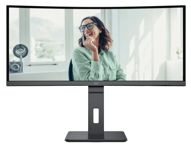 Monitor AOC CU34P3CV / 34''/ UWQHD VA / LCD / Curved / 100Hz / 4ms / HDMI+USB+DP - Zezë