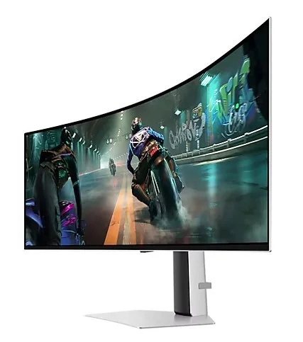 Monitor Gaming Samsung Odyssey G9 LS49DG910SUXEN / 49''/ DQHD OLED / 144Hz / 0.03ms / Curved / HDMI+USB+DP - Argjend - Figura 3