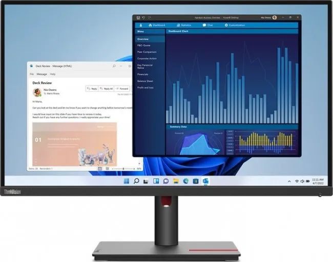 Monitor Lenovo ThinkVision T27p / 27 Inch / 4K Ultra HD / 60Hz / 4ms / I zi