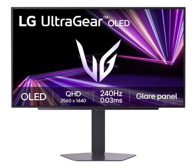 Monitor Gaming LG UltraGear 27GX704A-B / 27''/ QHD OLED / 240Hz / 0.03ms / HDMI+DP+USB - Zezë