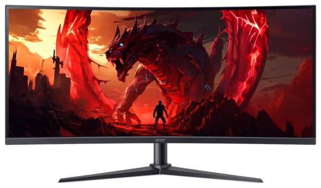 Monitor Gaming Acer Nitro XZ340CURX0bmiiphx / 34"/ UWQHD VA / Curved / 200Hz / 1ms / HDMI+DP - Zezë