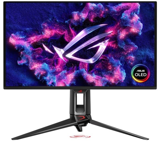 Monitor Gaming ASUS ROG Swift PG27UCDM / 26.5''/ 4K QD OLED / 240Hz / 0.03ms / HDMI+USB+DP - Zezë