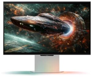 Monitor Gaming Samsung Odyssey 3D G9 LS27FG900XUXEN / 27''/ 4K Ultra HD IPS / 165Hz / 1ms / HDMI+USB+DP - Argjend
