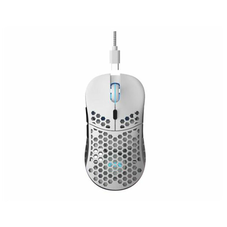 Maus Gaming MS NEMESIS M500 / RGB / 6 butona / Wired USB / i bardhë