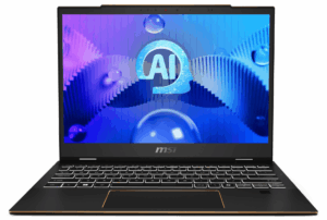 Laptop MSI Summit AI E13 Evo A1MTG-001US 2-in-1 / Ultra 7-155H / 16GB LPDDR5 / 1TB / 13.3″ WUXGA IPS Touchscreen / Intel Arc Graphics – Zezë