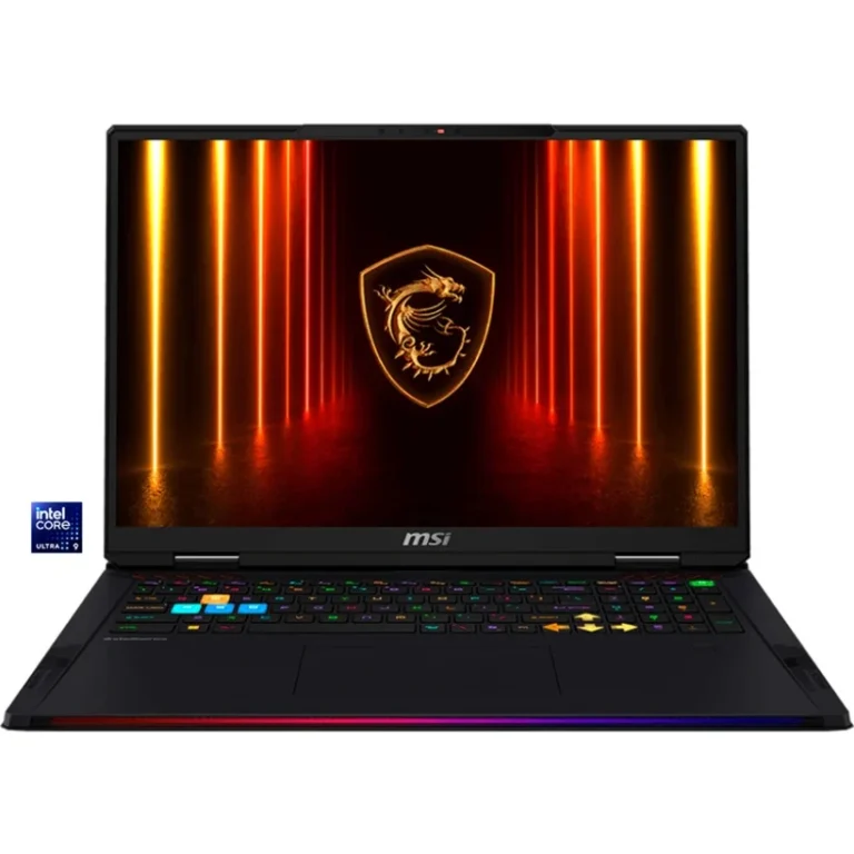 Laptop Gaming MSI Raider 18 HX AI A2XWIG-075 / Core Ultra 9 285HX / 64GB / 4TB / 18 inch WQUXGA Mini LED 120Hz / RTX 5080 16GB / e zezë
