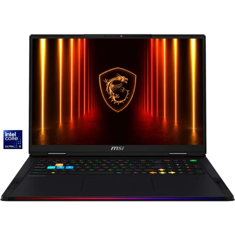 Laptop Gaming MSI Raider 18 HX AI A2XWJG-074 / Core Ultra 9 285HX / 64GB / 4TB / 18 inch WQUXGA Mini LED 120 Hz / RTX 5090 24GB / e zezë
