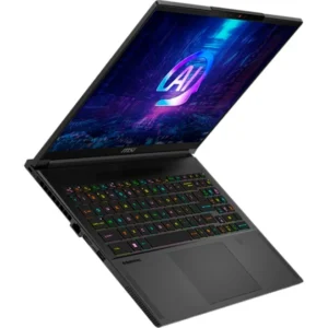 Laptop Gaming MSI Stealth A16 AI+ A3XWIG-043 / Ryzen AI 9 HX 370 / 32GB / 2TB / 16 inch 2K OLED 240 Hz / RTX 5080 16GB / e zezë