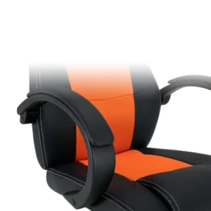 Karrige Gaming Meetion Mash CHR05 E-Sport / 124 x 66 x 49cm / Zi dhe Portokalli
