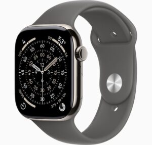 APPLE 46mm Stone Gray Sport Band - M/L