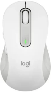Maus pa kabllo Logitech Signature M650L – Bardhë