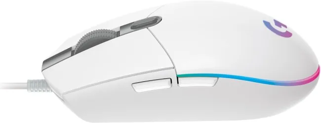 Maus Gaming Logitech G102 Lightsync – Bardhë - Figura 3