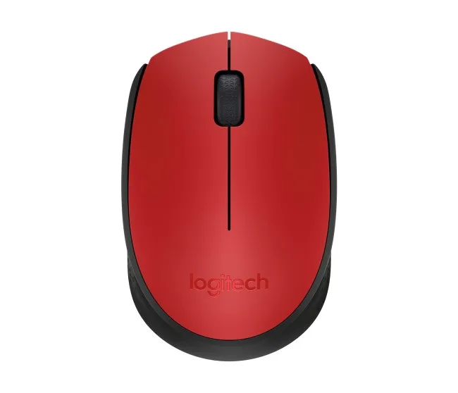 Maus pa Kabllo Logitech M171 – Kuqe / Zezë