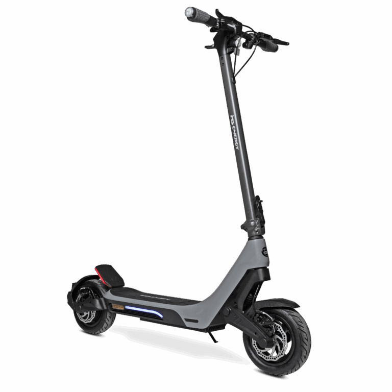 Trotinet Elektrik MS ENERGY eScooter MENTOR Gri + MS Energy helmet MSH-200_L