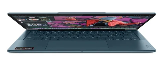 Laptop Lenovo YOGA Slim 7 14 / Ryzen AI 5 340 / 16GB LPDDR5 / 512GB / 14" WUXGA OLED / AMD Radeon 840M - Blu - Figura 4