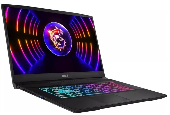 Laptop Gaming MSI Katana 17 B13UCRK-1605XPL / i5-13420H / 16GB DDR5 / 512GB / 17.3" Full HD IPS 144Hz / RTX 3050 4GB - Zezë