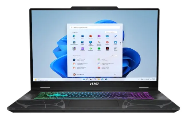 Laptop Gaming MSI Cyborg 17 B2RWFKG-066XPL / Core 7 240H / 32GB DDR5 / 1TB / 17.3" Full HD IPS 144Hz / RTX 5060 8GB - Zezë