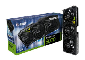 Kartelë Grafike Nvidia Palit RTX 5070 GamingPro-S 12GB GDDR7 HDMI 3xDP