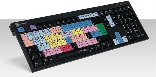 Tastierë Me kabllo LogicKeyboard Avid Media Composer / DE layout - Zezë - Figura 2