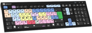 Tastierë Me kabllo LogicKeyboard Avid Media Composer / DE layout - Zezë