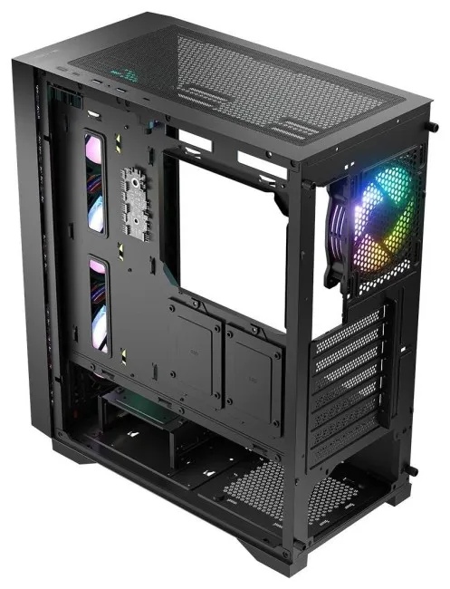 Kasë Logic Dart Pro ARGB Midi-Tower - Zezë - Figura 3