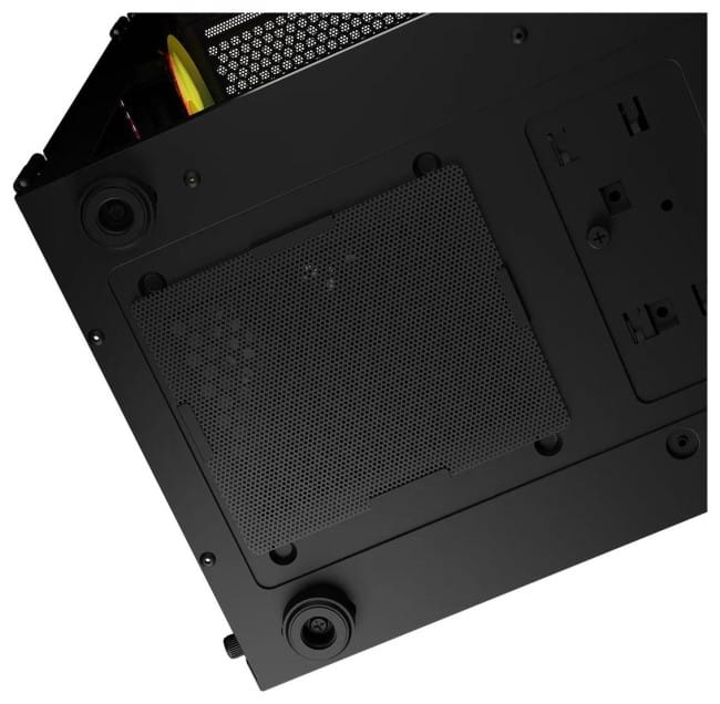 Kasë Logic Portos ARGB Midi-Tower – Zezë - Figura 3