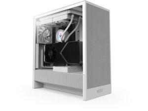 Kasë NZXT H5 Flow, e bardhë