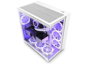 Kasë NZXT H9 Flow, e bardhë
