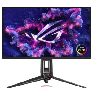 Monitor Gaming ASUS PG27UCDM / 27″ / 4K Ultra HD  QD-OLED / 240Hz / 0.03ms / HDMI + DP + USB-C / Zezë